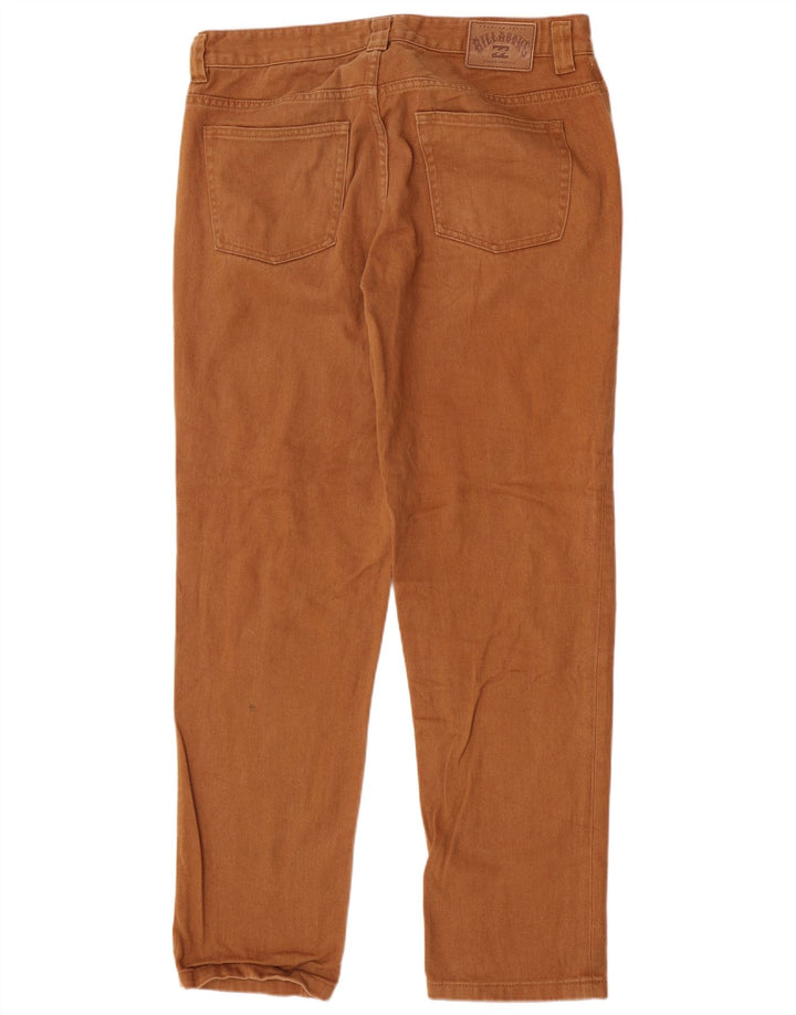 Vaqueros rectos regulares Billabong para hombre W32 L31 Algodón marrón