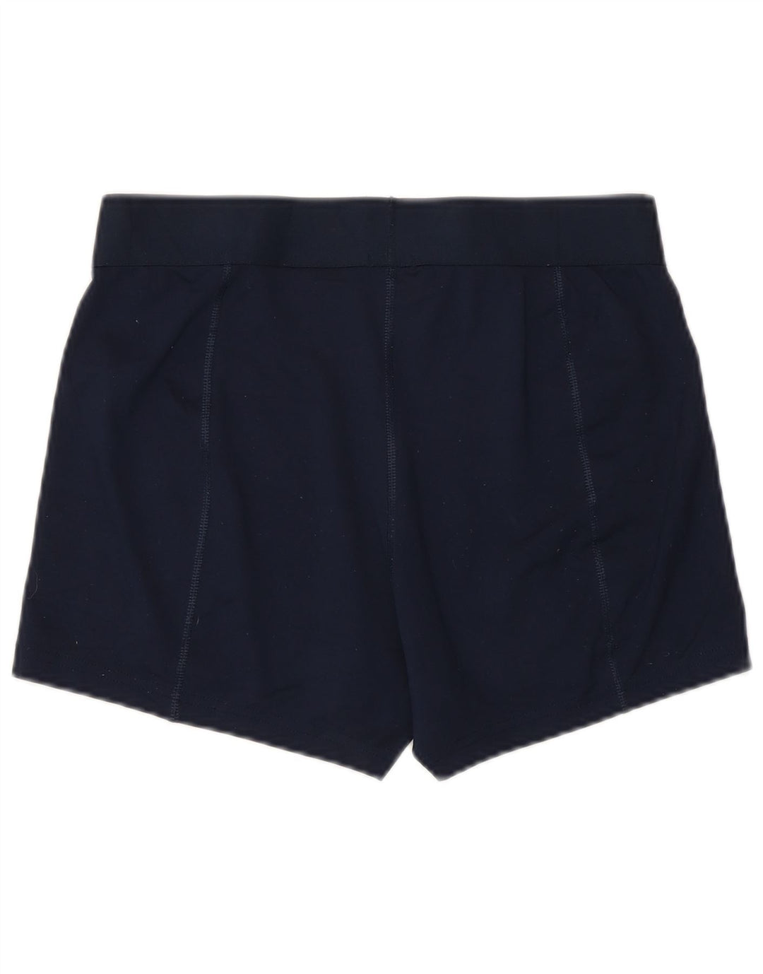 NIKE Pantalones cortos deportivos Dri Fit para mujer UK 40 Grande Poliéster azul marino