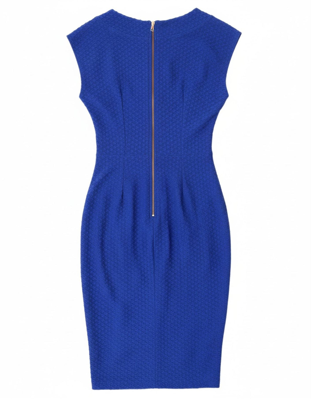 CLOSET Womens Bodycon Dress UK 10 Small  Blue Polyester