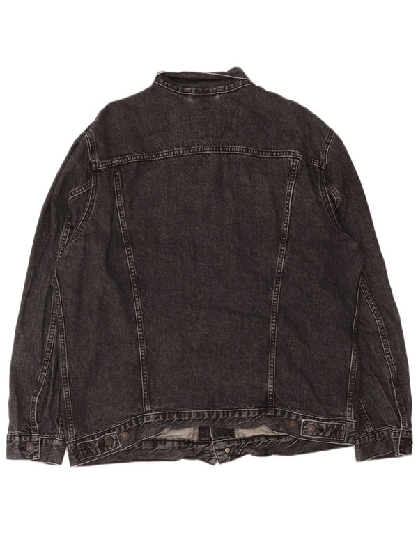 Levi's Chaqueta vaquera para hombre UK 44 2XL Algodón negro