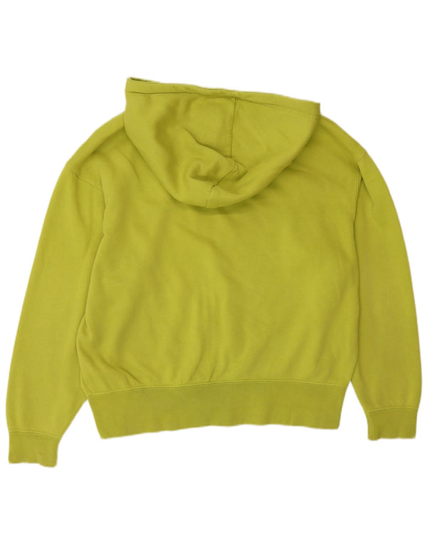 Nike Jersey con capucha extragrande para mujer UK 10 Small Green Cotton