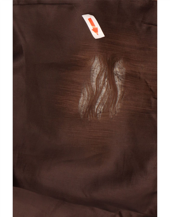 Vintage chaqueta de cuero para hombre Reino Unido 40 cuero marrón grande