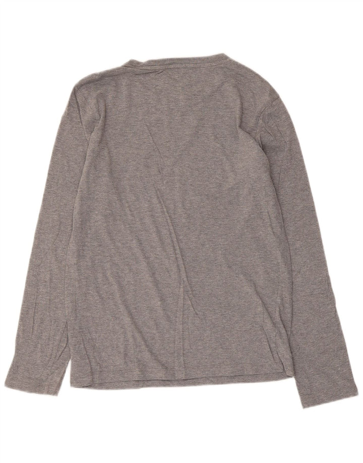 Tommy Hilfiger Camiseta de niño manga larga 12-13 años Gris Algodón