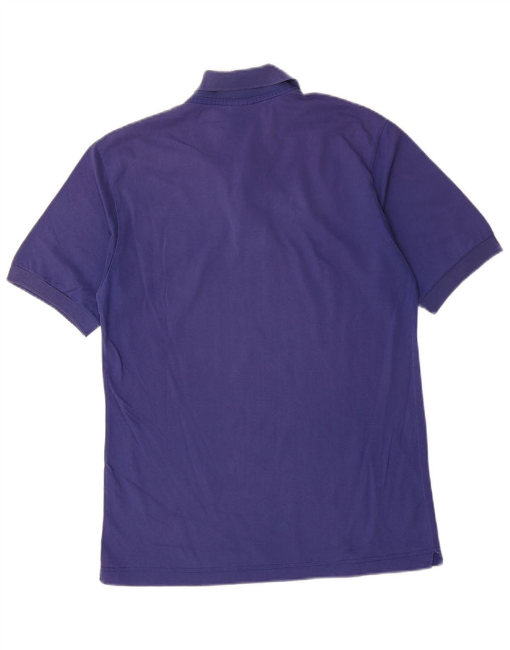 Diadora Polo Hombre Algodón Morado Medio