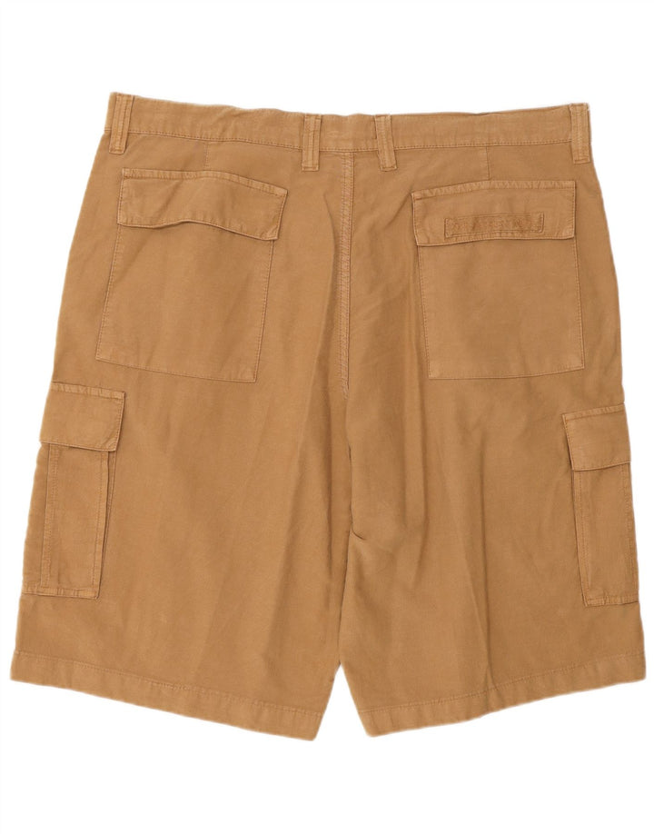 Carrera Pantalones cortos cargo para hombre IT 56 3XL W40 Algodón beige