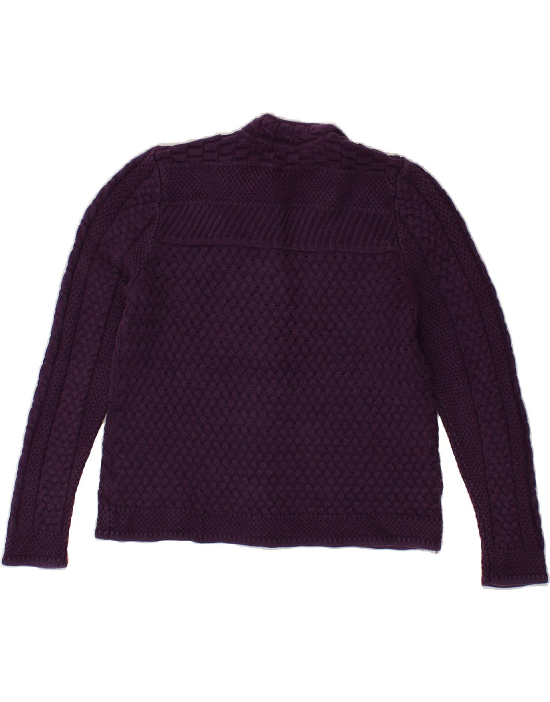 L.L.BEAN Womens Cardigan Sweater UK 8 Small Purple Vintage L.L.Bean and Second-Hand L.L.Bean from Messina Hembry 
