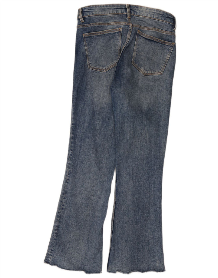 Zara Jeans Bootcut Mujer EU 40 Medium W30 L26 Algodón Azul