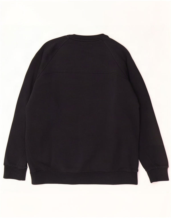 Adidas Hombre Sudadera Jumper Grande Negro Algodón