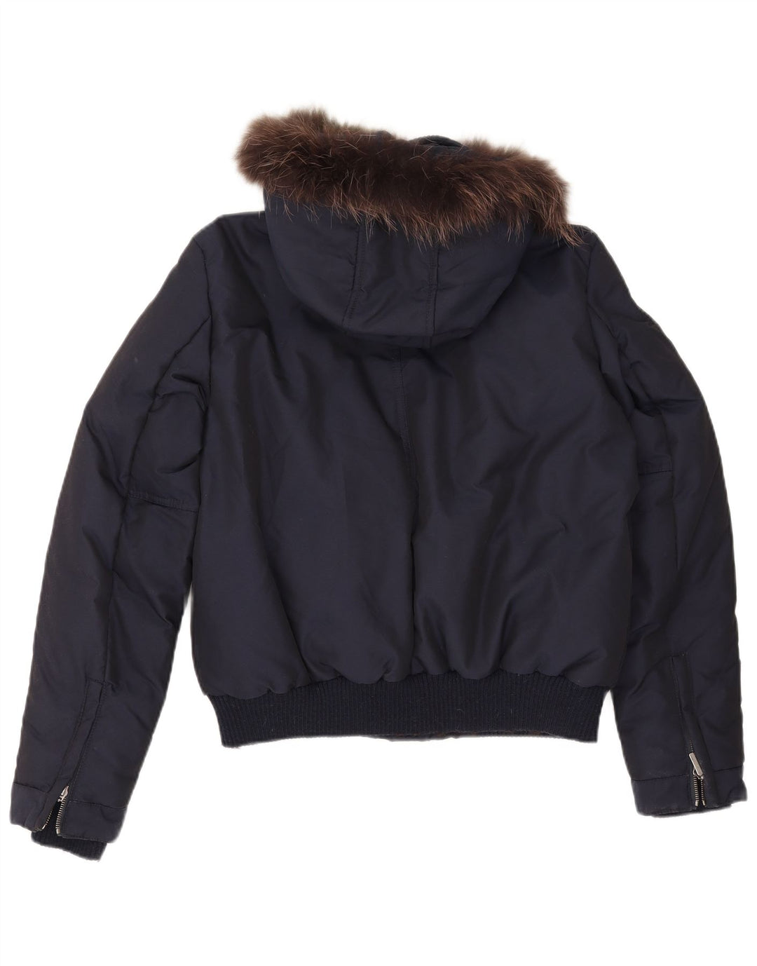 Chaqueta bomber con capucha para mujer Gas IT 46 Large Poliamida azul marino