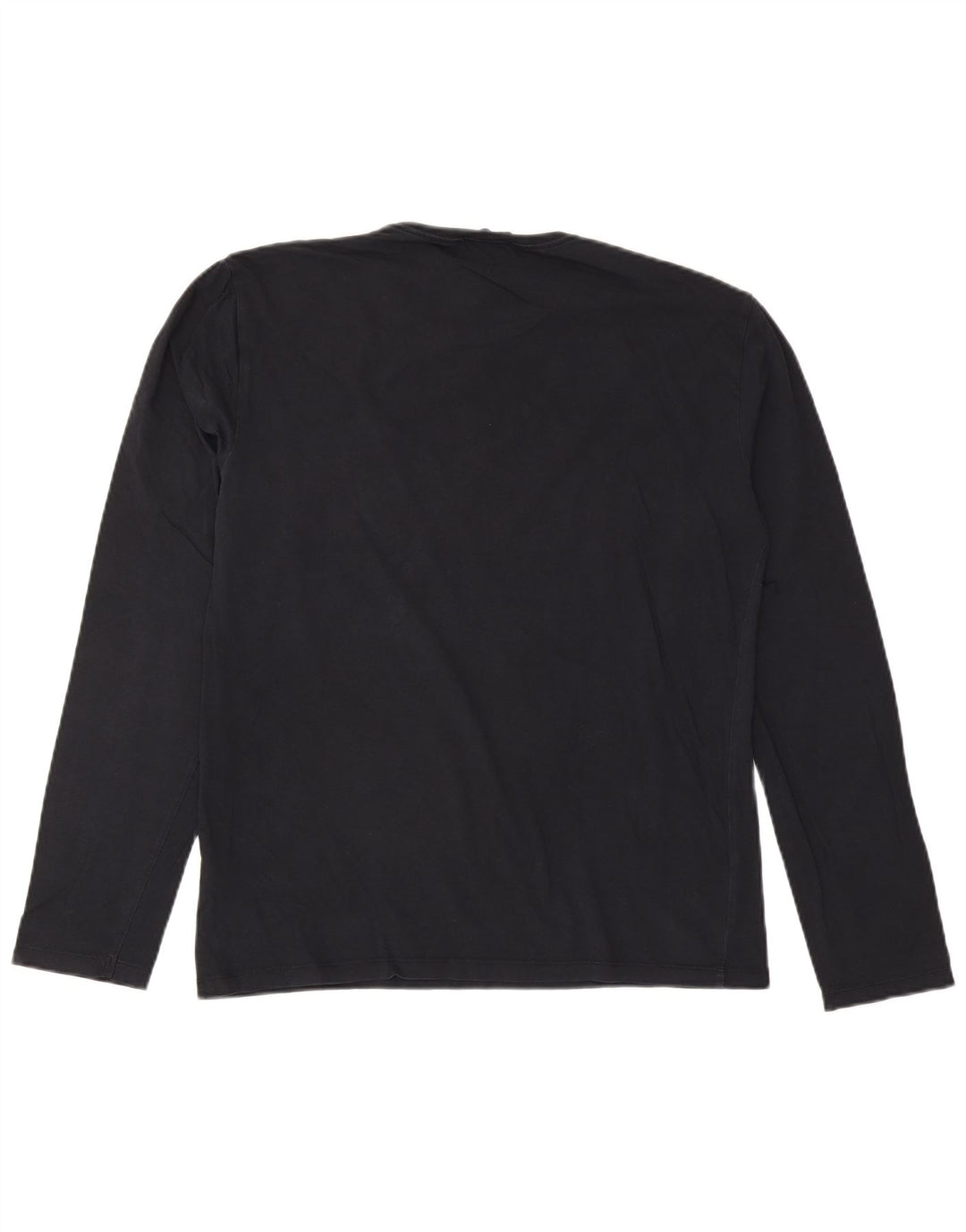 Gas Hombre Top Manga Larga 2XL Azul Marino Algodón