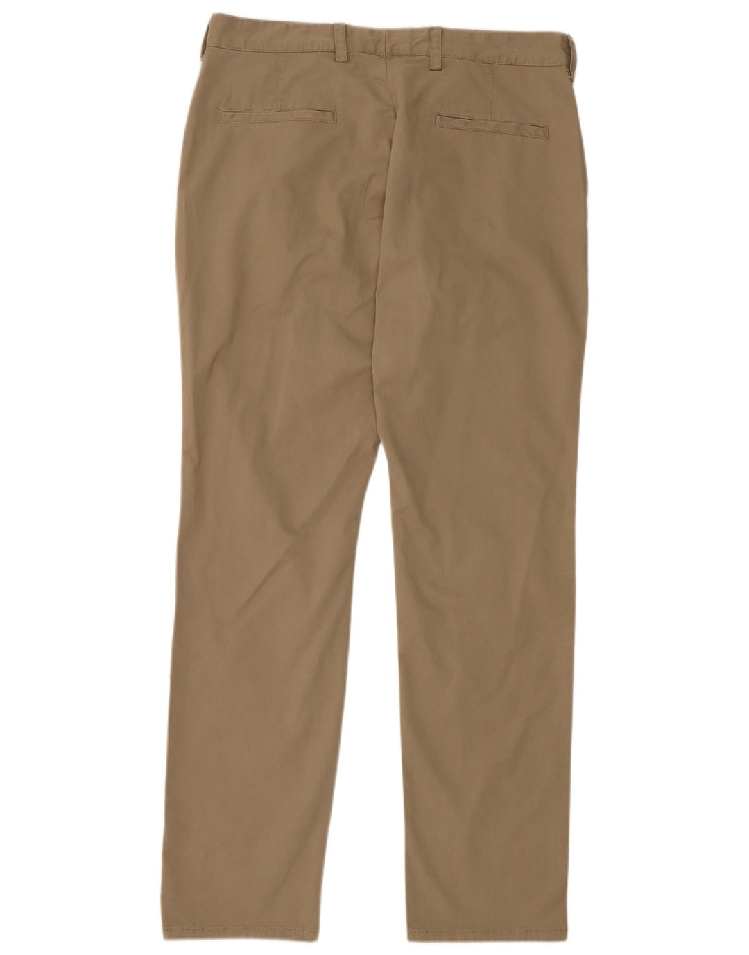 FRENCH CONNECTION Pantalón chino recto para hombre W34 L32 Algodón beige