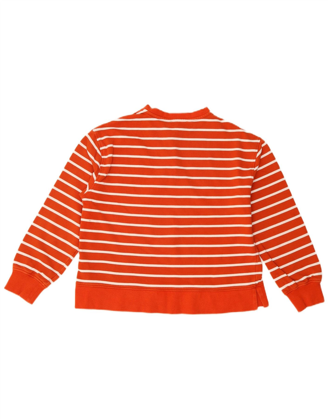 Marks & Spencer - Sudadera para mujer, talla 40, tamaño mediano, color naranja a rayas