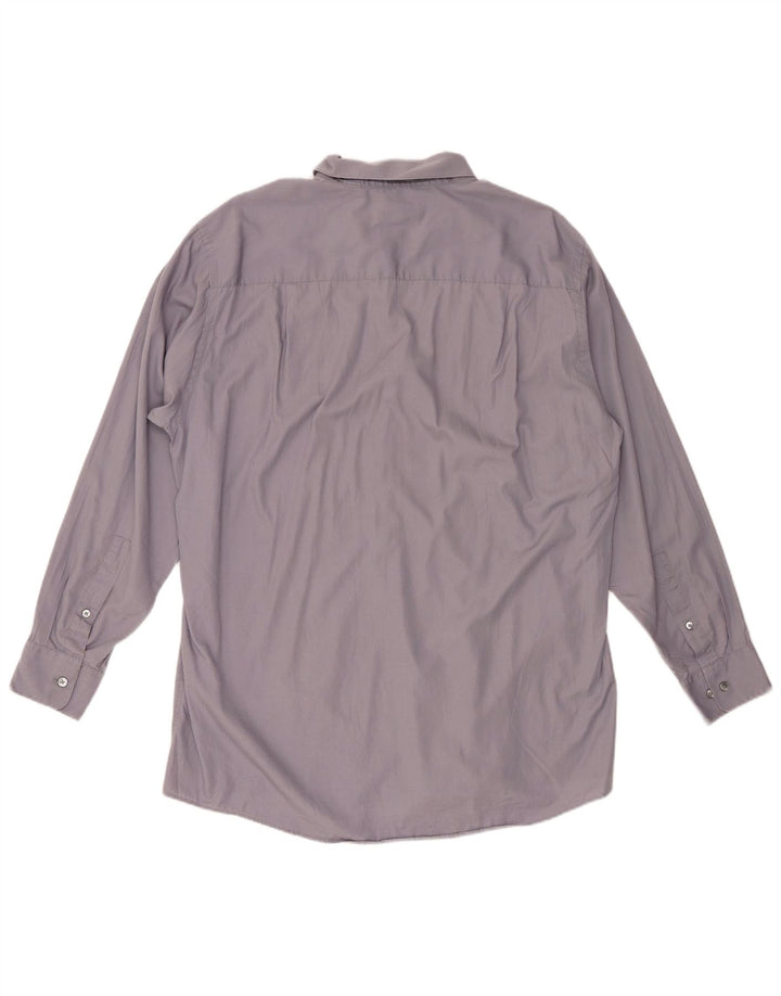 CALVIN KLEIN Camisa para hombre Talla 16 Grande Azul