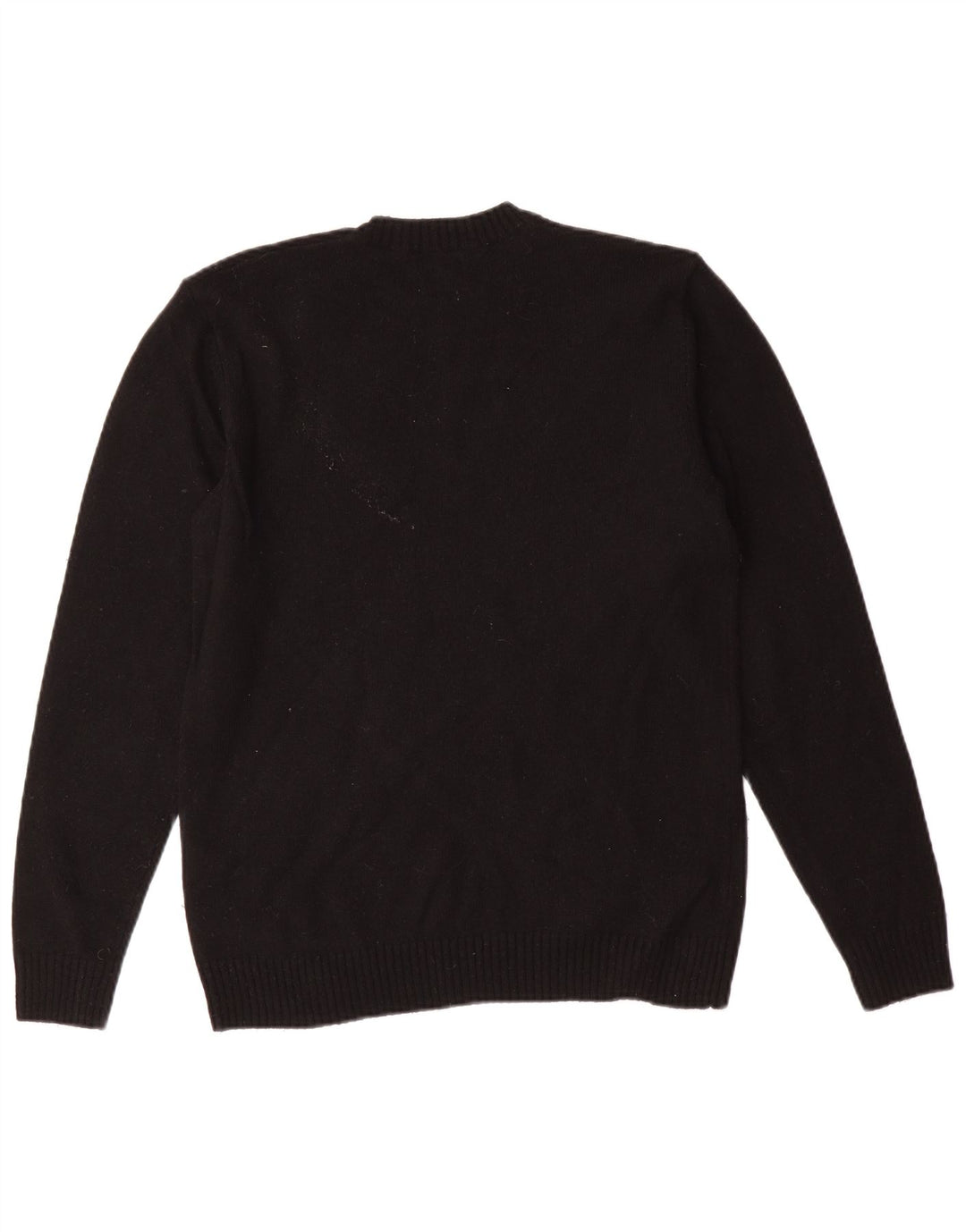Levi's Jersey estándar con cuello redondo para hombre de lana negra mediana