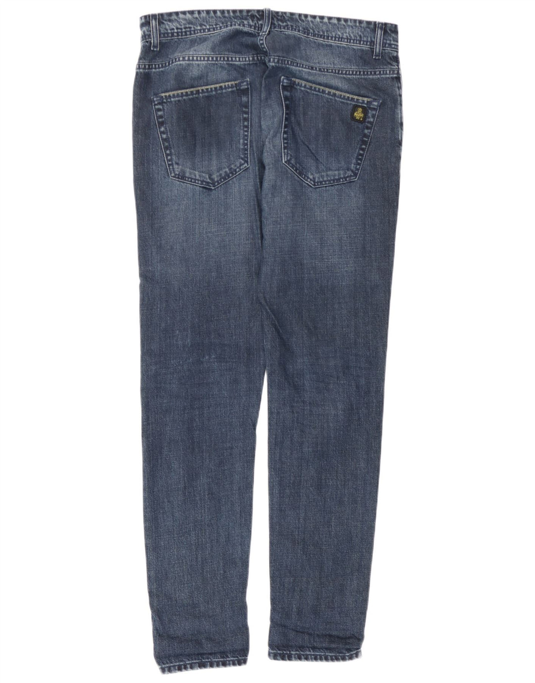 Refrigiwear Vaqueros ajustados para hombre W34 L30 Algodón azul marino