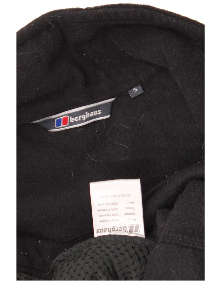 BERGHAUS Chaleco polar para hombre UK 36 Small Negro Poliéster