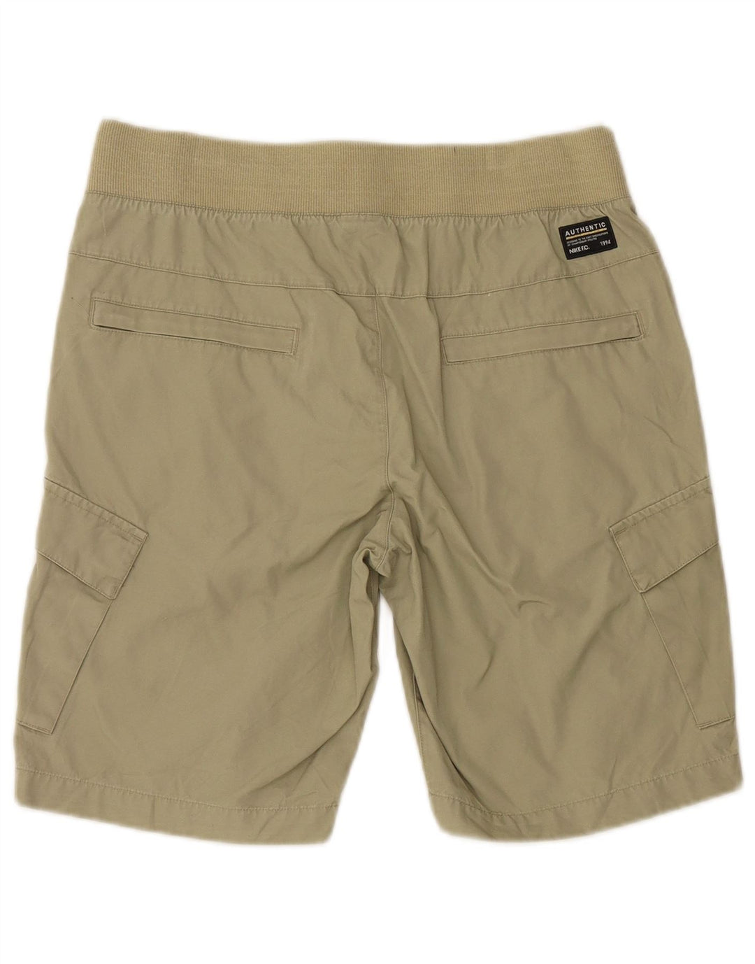 Pantalones cortos tipo cargo Nike para hombre medianos W32 algodón caqui