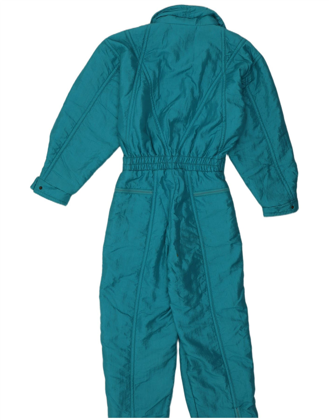 Mono de esquí para mujer Ellesse IT 46 Large Blue Nylon Retro