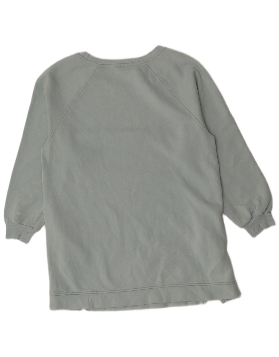 Marks & Spencer Sudadera Larga para Mujer Jersey UK 44 Algodón Azul Medio