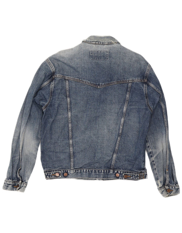 Wrangler Chaqueta vaquera para mujer UK 46 Grande Algodón azul
