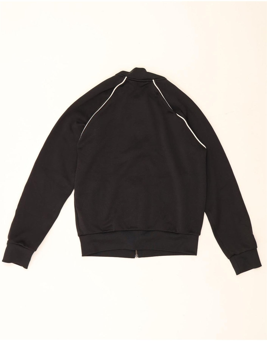 Adidas - Chaqueta de chándal para mujer, talla 40, talla mediana, poliéster negro