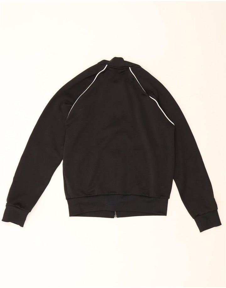Adidas - Chaqueta de chándal para mujer, talla 40, talla mediana, poliéster negro