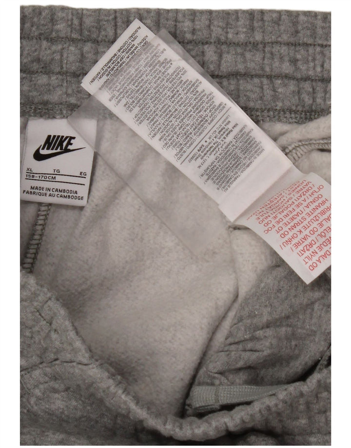 NIKE Pantalones de chándal Cargo para niños, 13-14 años, XL, Gris Moteado