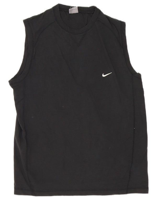Camiseta Nike Hombre Top Medium Negro Algodón