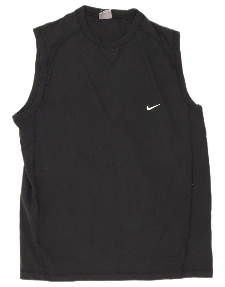 Camiseta Nike Hombre Top Medium Negro Algodón