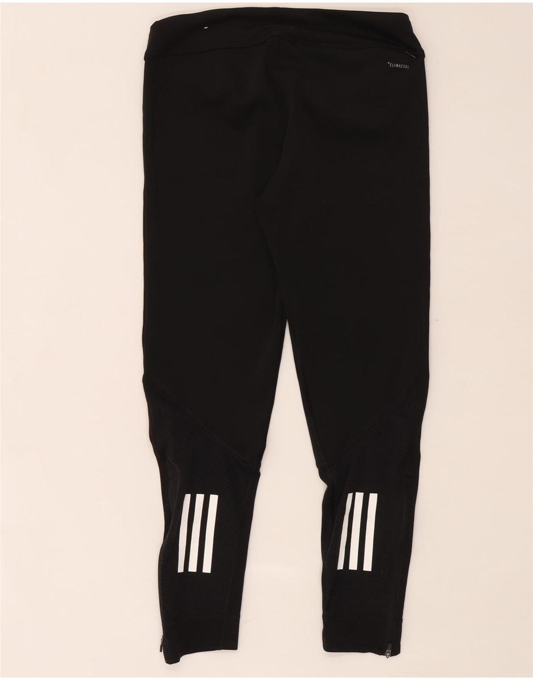Adidas Leggings Climacool para mujer Reino Unido 12/14 Mediano Negro Poliéster