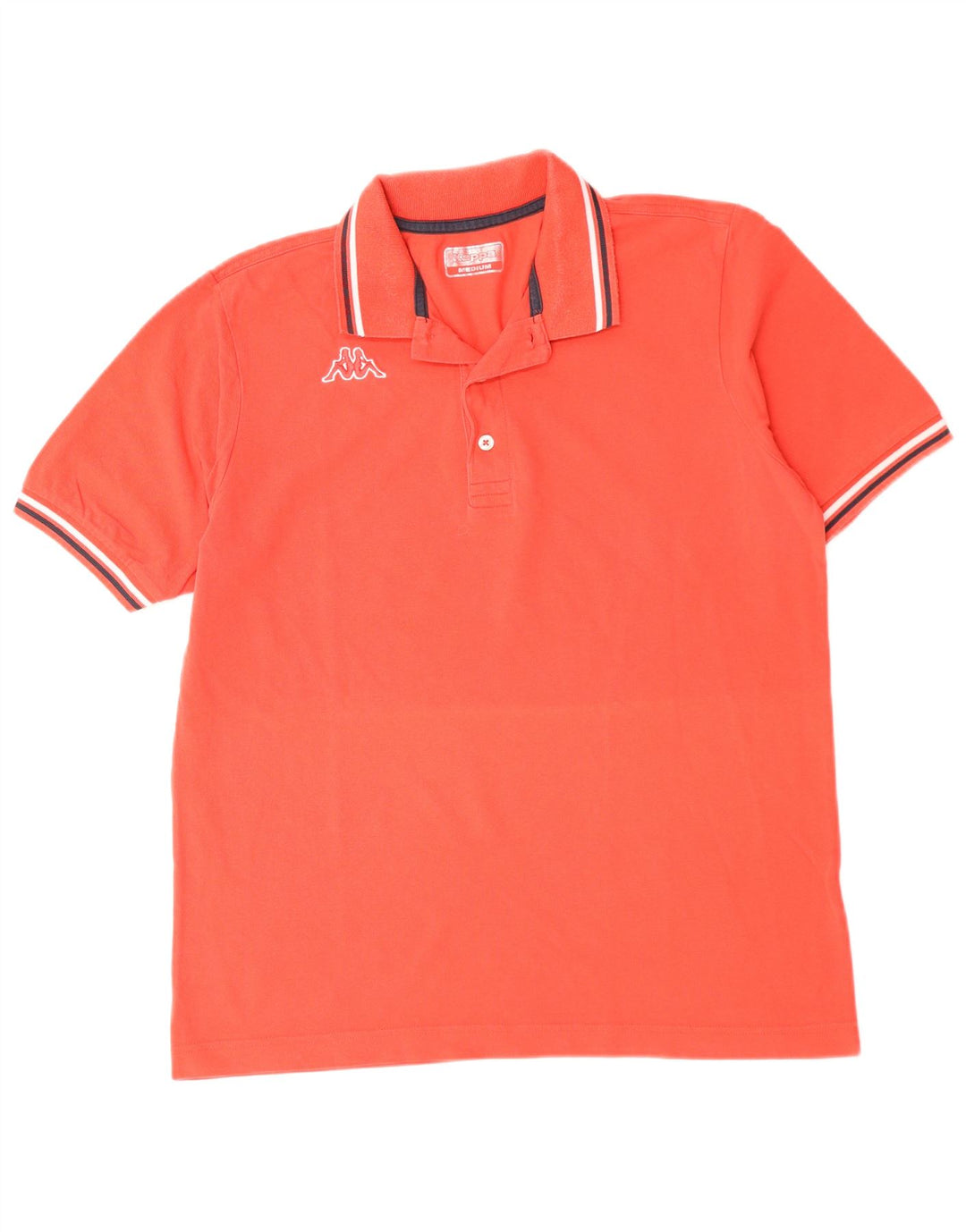 KAPPA Polo Hombre Algodón Rojo Medio