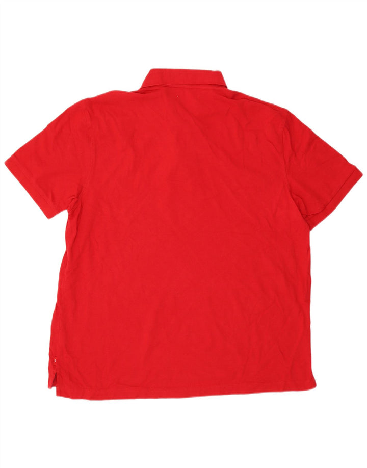 IZOD Polo Hombre 2XL Algodón Rojo