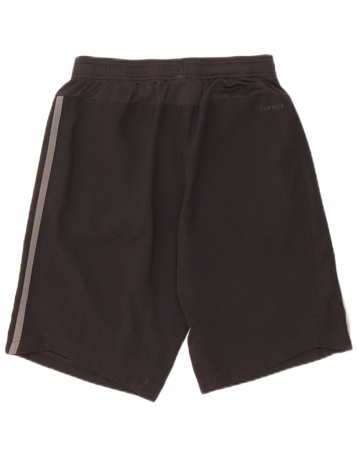 Adidas - Pantalones cortos deportivos Climalite para niño (13-14 años), color negro