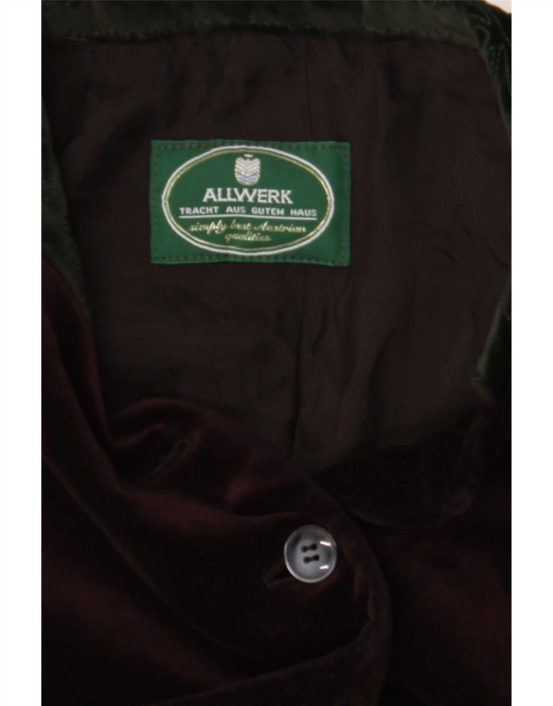 Allwerk Chaqueta tipo blazer larga de 6 botones para mujer UK 42 Burdeos medio