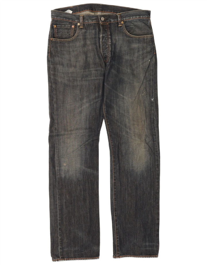 Levi's Jeans rectos 501 para hombre W36 L34 Algodón azul