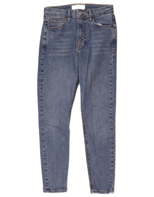 Vaqueros ajustados Jamie para mujer de Topshop W28 L26 Algodón azul