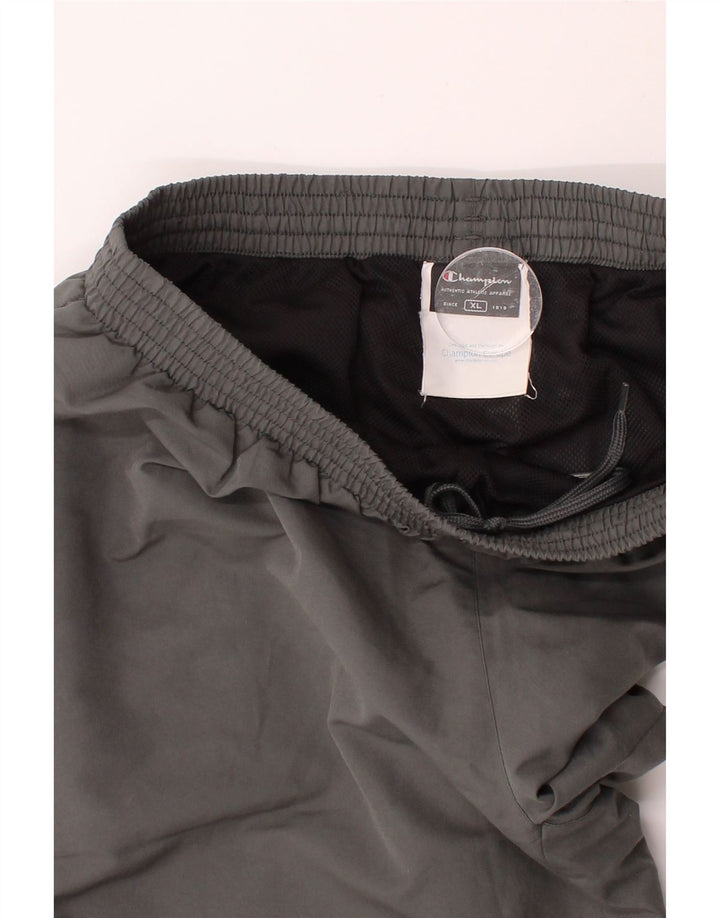 CHAMPION Mens Tracksuit Trousers Joggers XL Grey Polyamide Vintage Champion and Second-Hand Champion from Messina Hembry 
