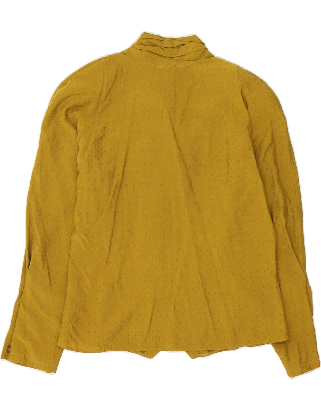 ETIENNE Womens Shirt Blouse EU 38 Medium Yellow Spotted Viscose Vintage Etienne and Second-Hand Etienne from Messina Hembry 