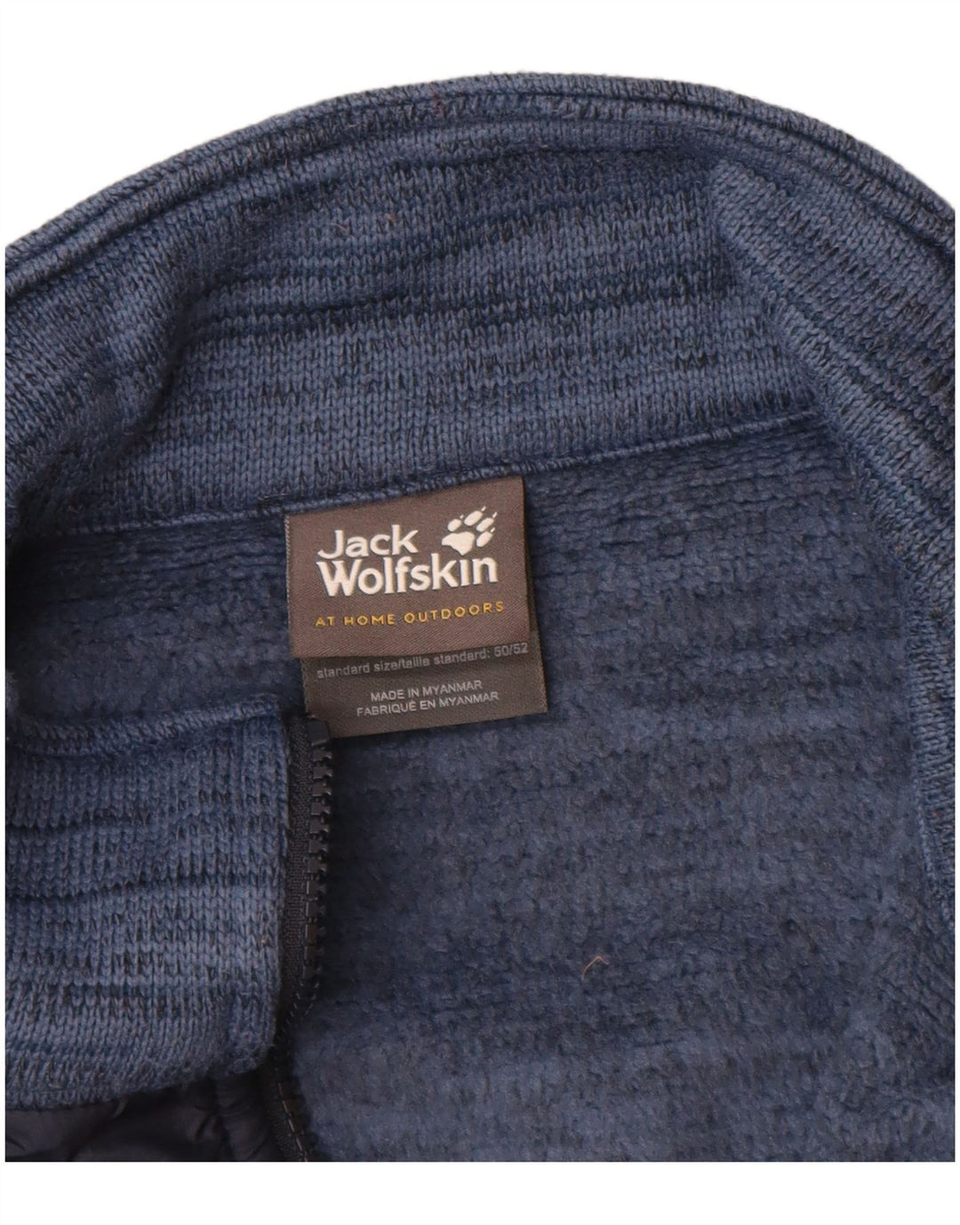 JACK WOLFSKIN Chaqueta de chándal para hombre UK 40/42 Large Blue Colourblock