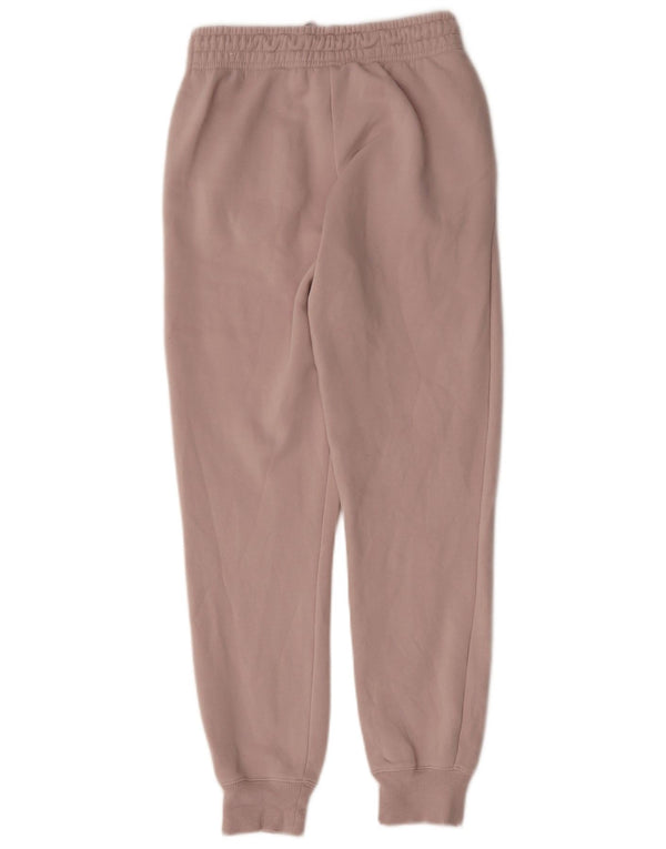 Nike Mujer Chándal Pantalones Joggers UK 6 XS Rosa Algodón