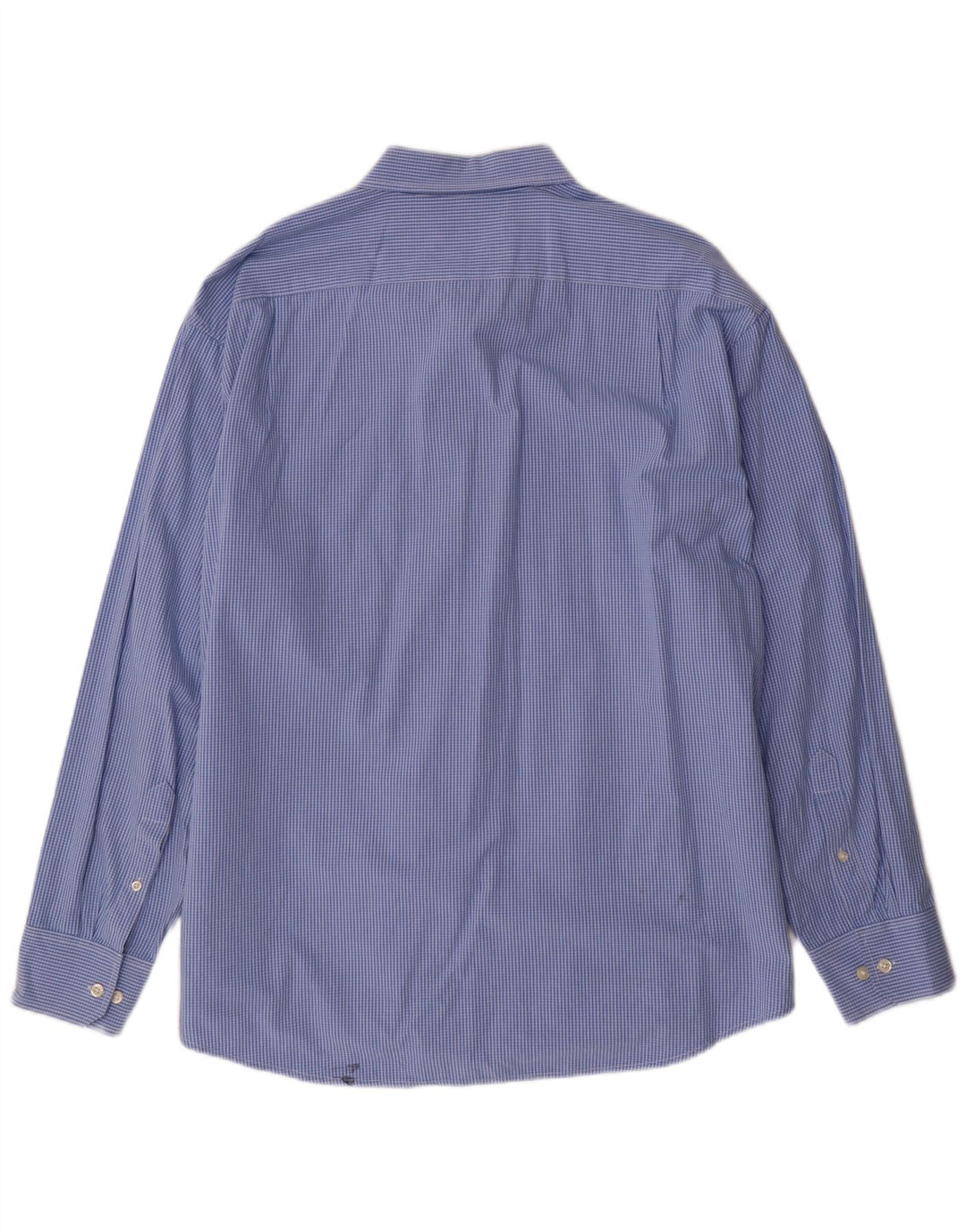 IZOD Camisa Hombre XL Algodón Cuadros Azul