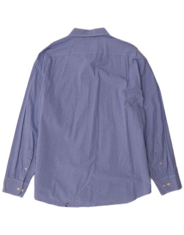 IZOD Camisa Hombre XL Algodón Cuadros Azul