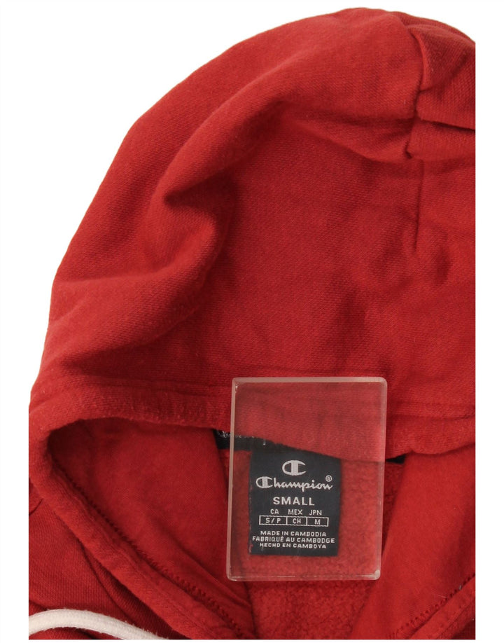 Champion Sudadera Con Capucha Gráfica Para Hombre Jersey Pequeño Rojo