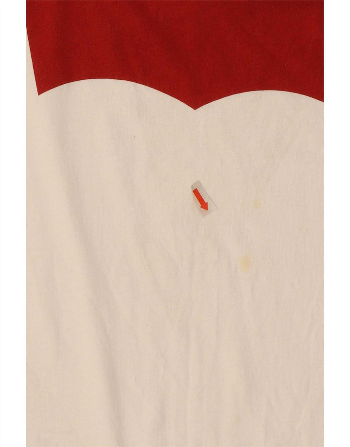 Levi's Mens Italia Graphic T-Shirt Top Small White