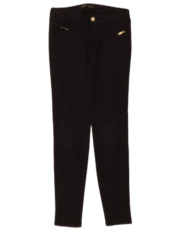 Zara Vaqueros Pitillo Mujer EU 36 XS W26 L28 Negro
