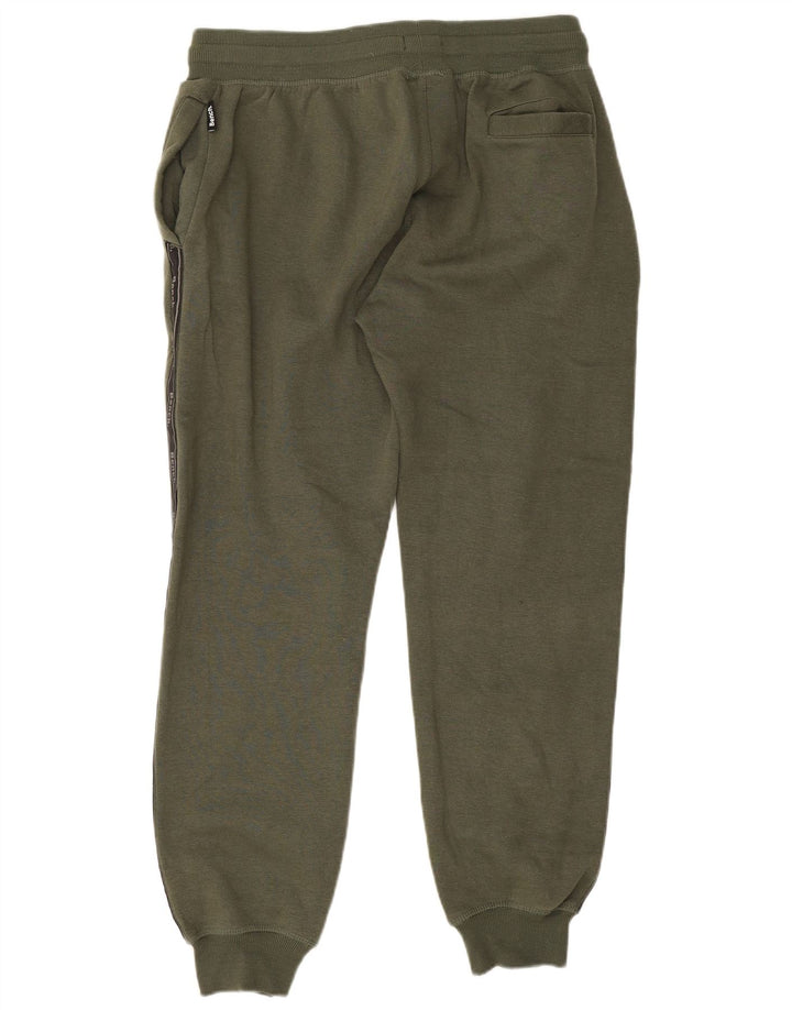 Bench Hombre Pantalones De Chándal Con Estampado Joggers Large Verde Color Block