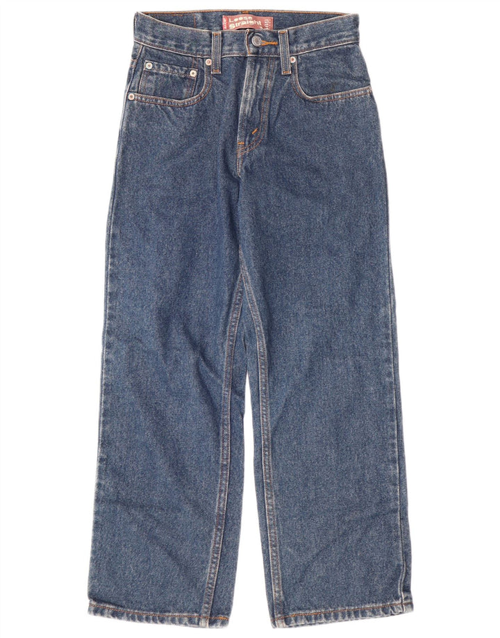 LEVI'S Jeans rectos de corte holgado 569 para niños 11-12 años W26 L26 Algodón azul