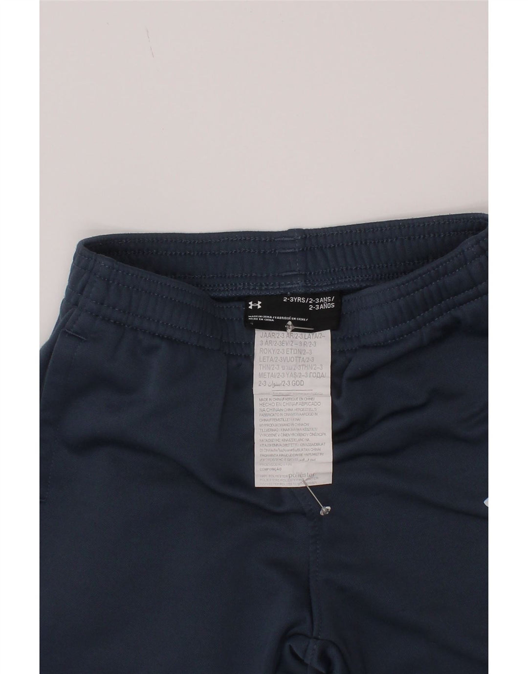 Under Armour Pantalón de chándal para niño Joggers 2-3 años Azul marino Poliéster
