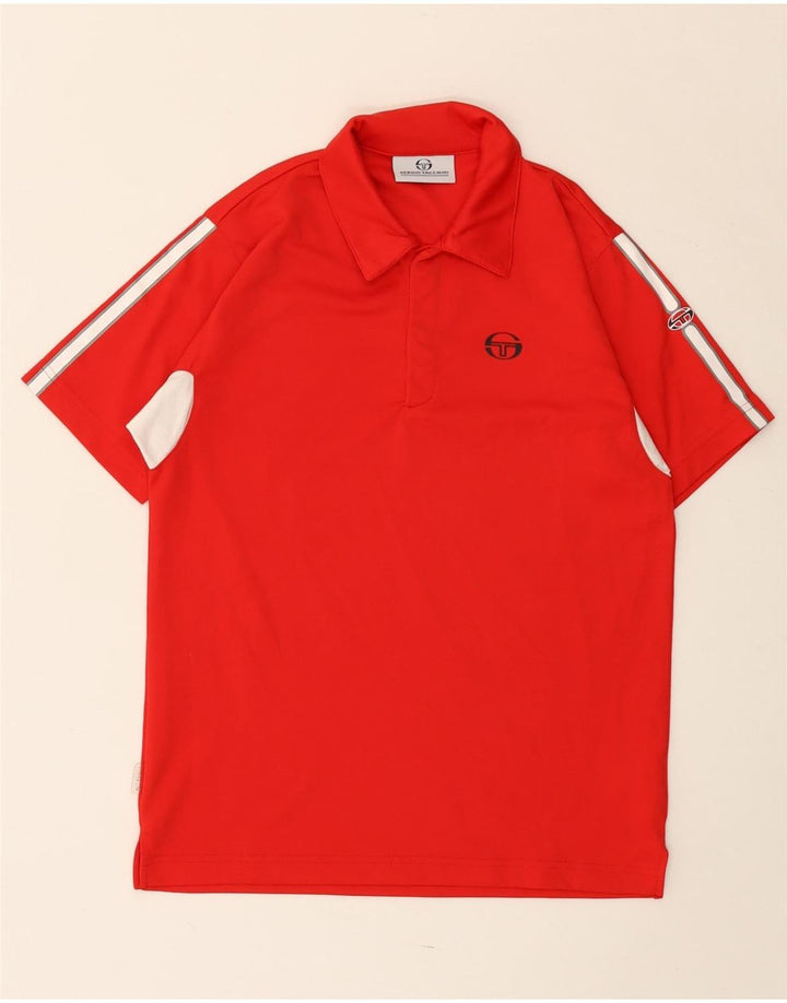 SERGIO TACCHINI Polo para niño 13-14 años XL Rojo Colorblock Poliéster