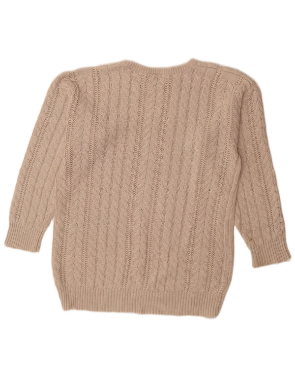 Yessica Jersey Mujer con Cuello Barco EU 38 Medium Beige Linen